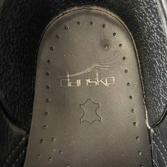 Dansko Patent Leather Clogs Comfortable Slip On Shoes Women's Sz 42 US Sz11 - Picture 5 of 11